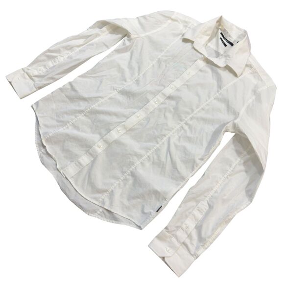 7Diamonds Collection Shirt Mens White Regular Fit Long Sleeve Collar Button Down - Picture 2 of 6